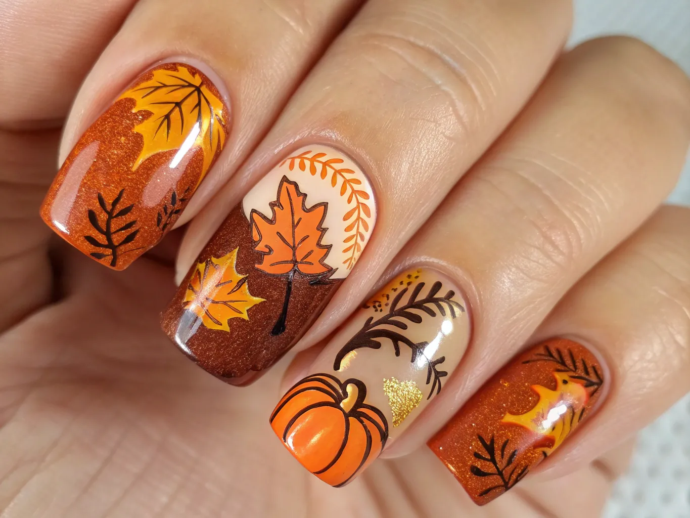 Sæsonbestemt nail art